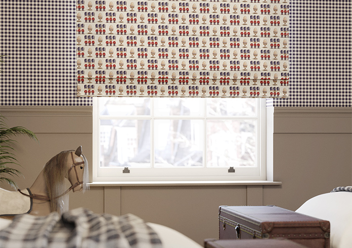Kings Breakfast, Eggs Kingsmen - Roman Blind - Image 5